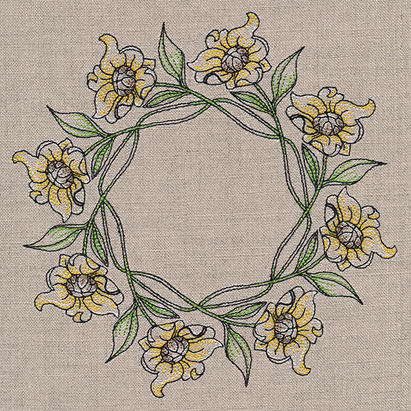 Simple Florals Wreath - Image 4