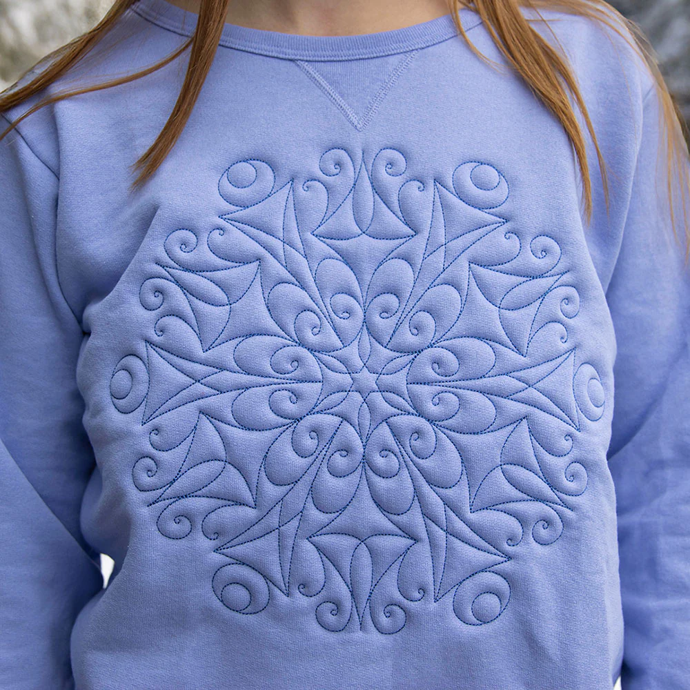 Simple Snowflake (Quilting) - Image 7