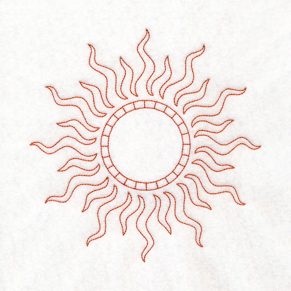 Simple Sun (Quilting) - Image 4