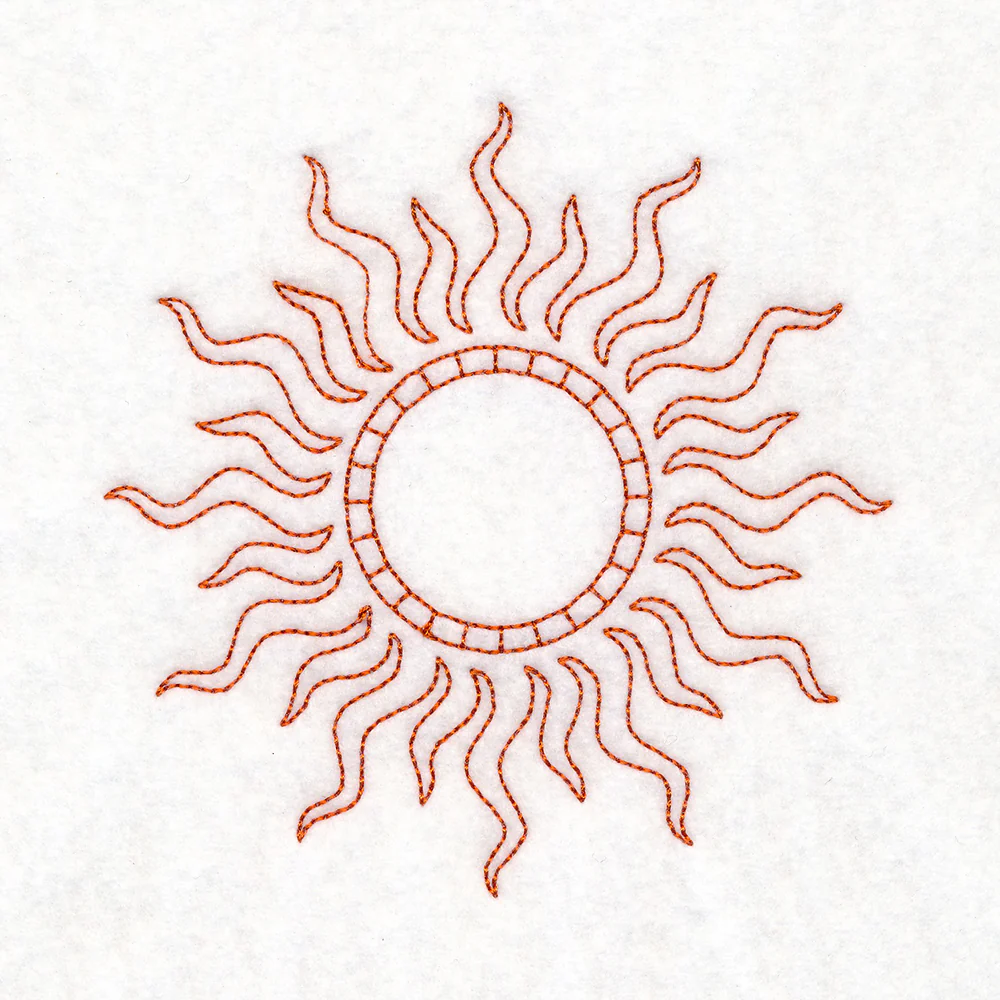Simple Sun (Quilting) - Image 6