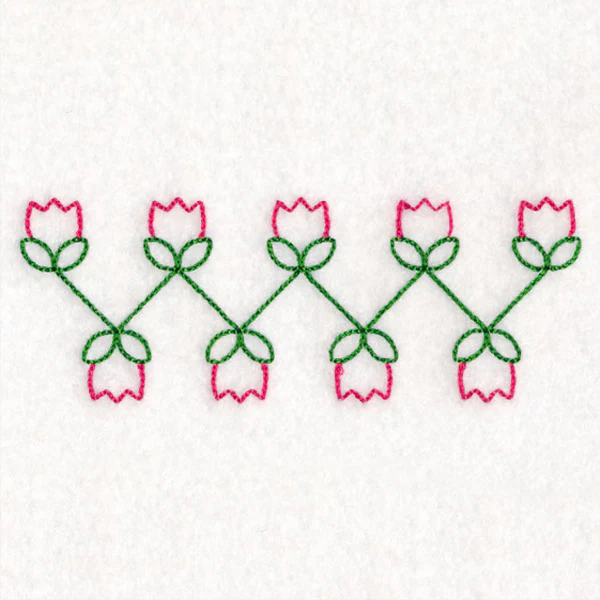 Simple Tulip Border (Vintage) - Image 5