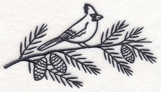 Simply Birds on Branches - Cardinal - Image 4