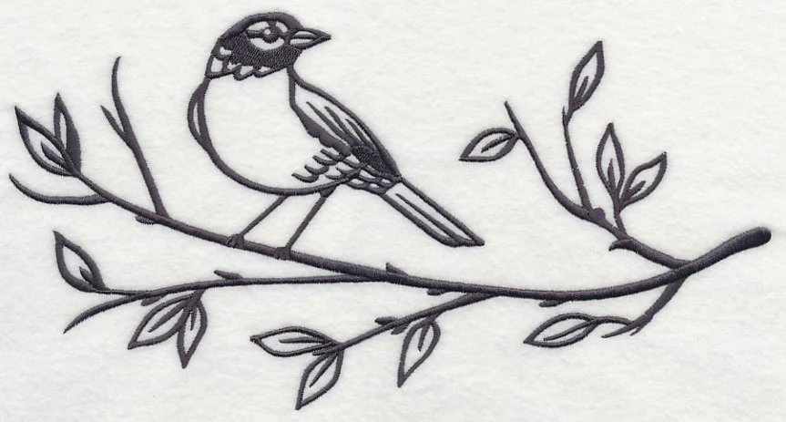Simply Birds on Branches - Robin - Image 6