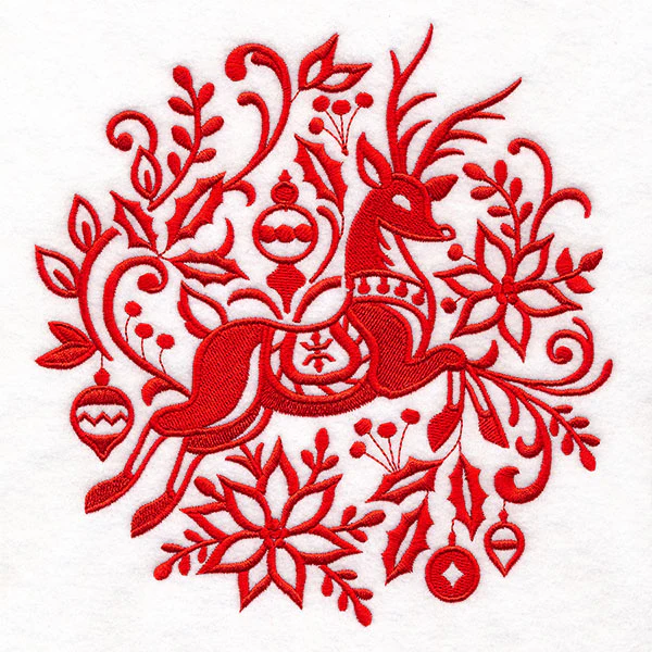 Simply Christmas Reindeer Circle - Image 2