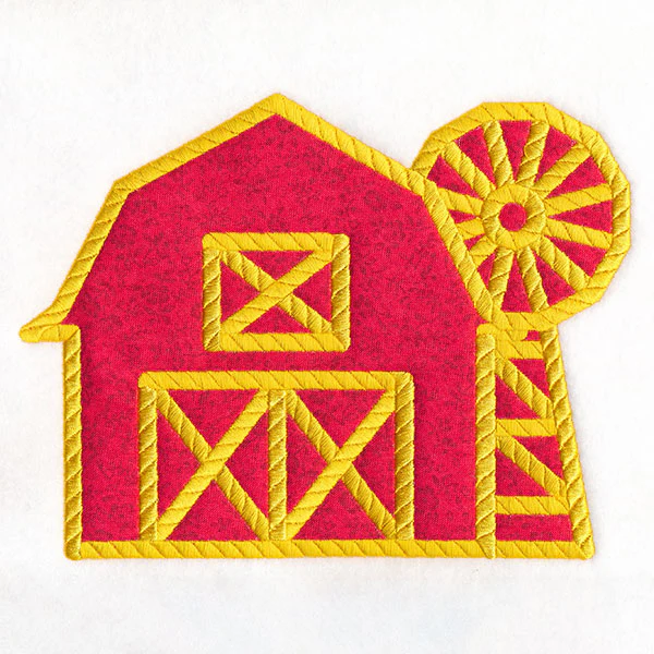 Simply Classic Barn (Applique) - Image 5