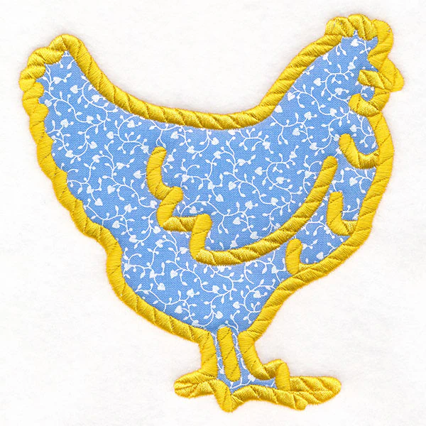 Simply Classic Chicken (Applique) - Image 3