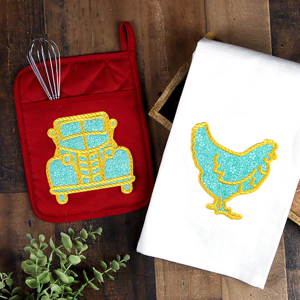 Simply Classic Chicken (Applique) - Image 6