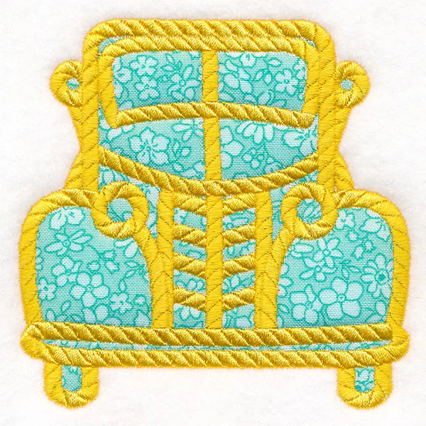 Simply Classic Retro Truck (Applique) - Image 7