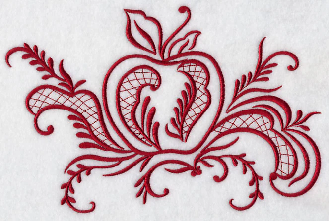 Simply Rosemaling Apple - Image 2