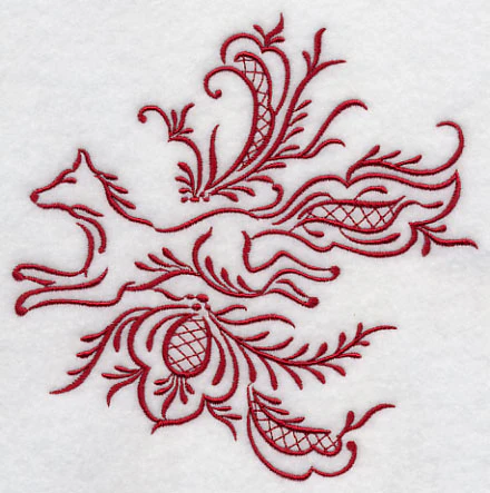Simply Rosemaling Fox - Image 3