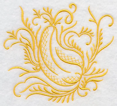 Simply Rosemaling Gourd - Image 3