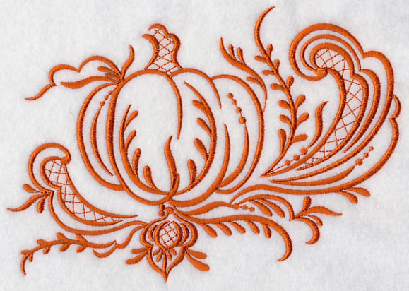 Simply Rosemaling Pumpkin - Image 3