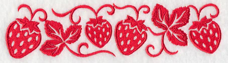 Simply Strawberries Border - Image 4