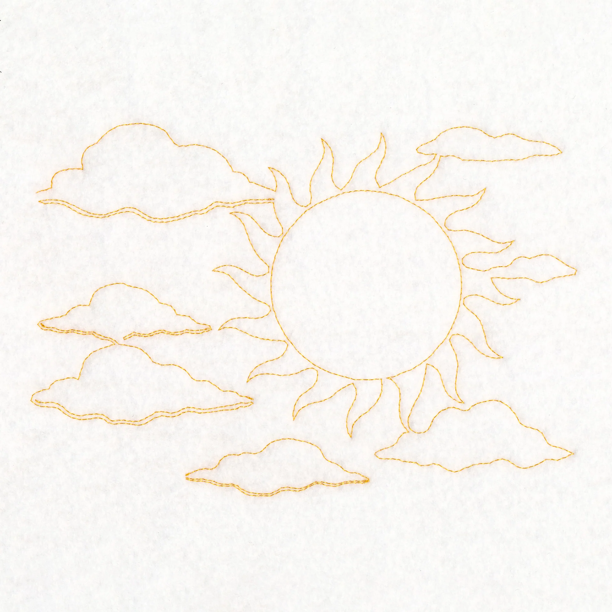 Simply Summer - Sun (Edge-to-Edge Quilting) - Image 3