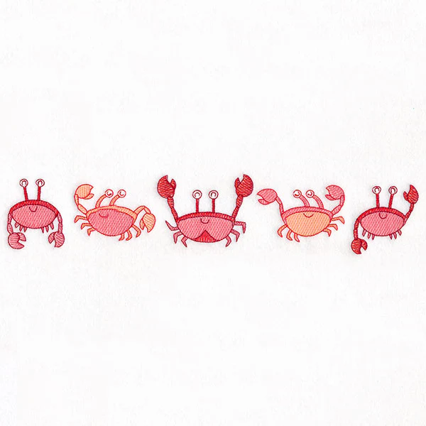 Sizzling Summer Border – Happy Crabs