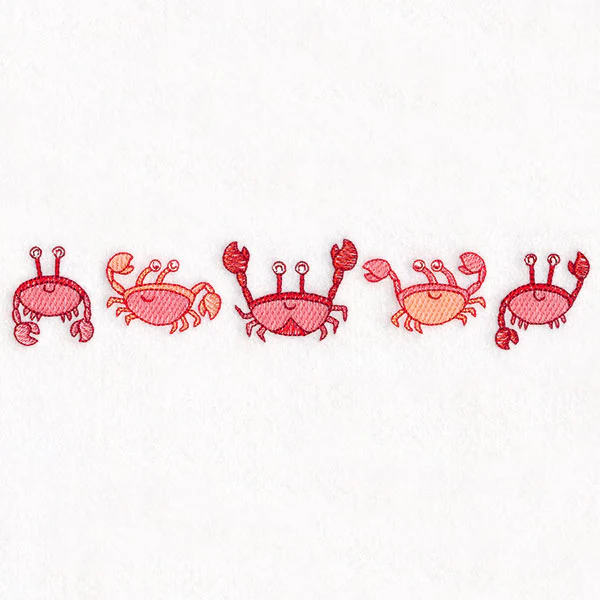 Sizzling Summer Border – Happy Crabs - Image 3