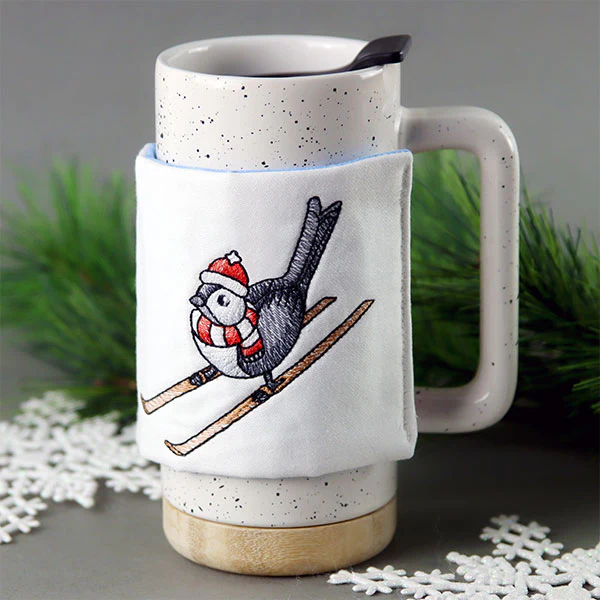 Skiing Chickadee - Image 4