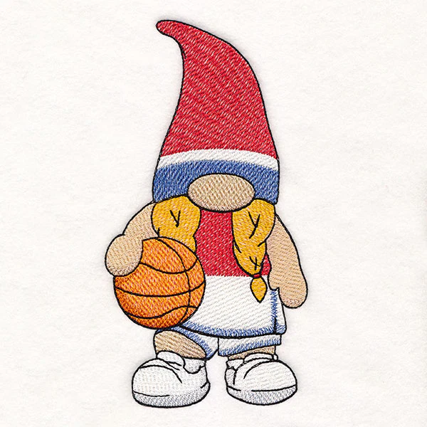 Slam Dunk Basketball Gnome - Girl - Image 2