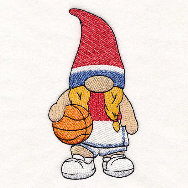 Slam Dunk Basketball Gnome - Girl - Image 3