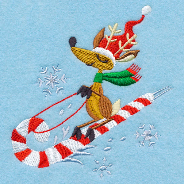 Sledding Reindeer - Image 3