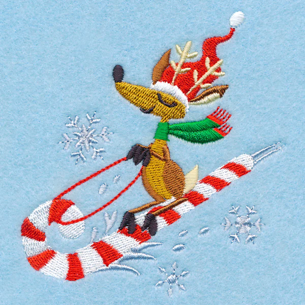 Sledding Reindeer - Image 4