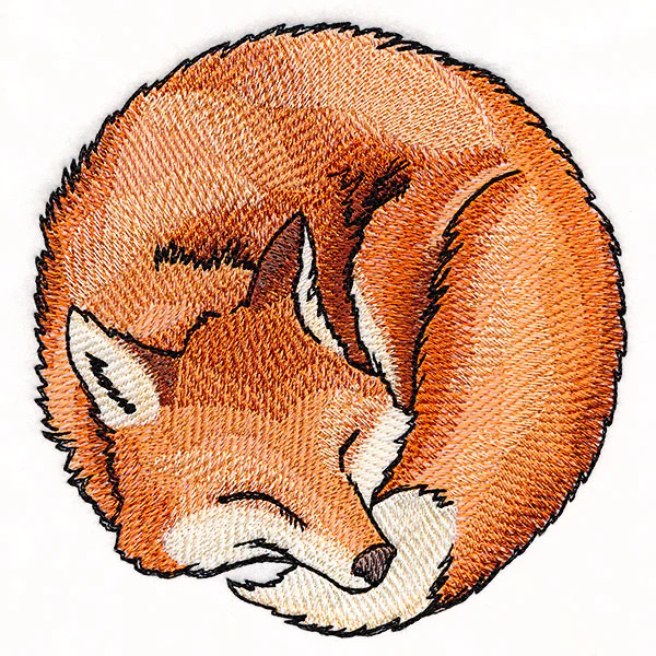 Sleeping Animal Circle - Fox - Image 3