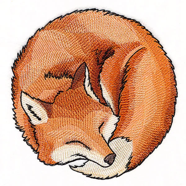 Sleeping Animal Circle - Fox - Image 7