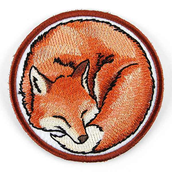 Sleeping Animal Coaster - Fox (In-the-Hoop) - Image 2