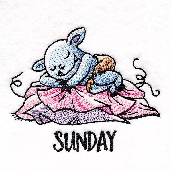 Sleeping Bobblin on Sunday - Image 3