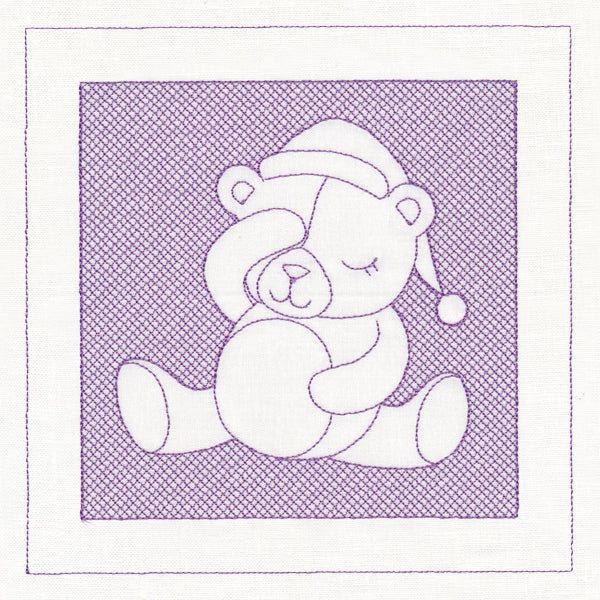Sleepy Bear (Trapunto) - Image 2