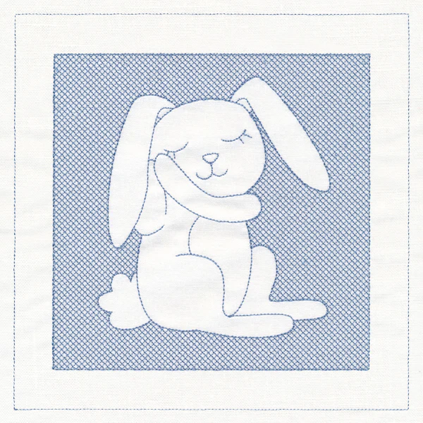 Sleepy Bunny (Trapunto) - Image 6