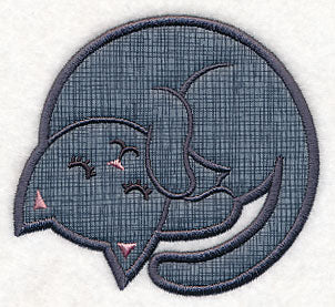 Sleepy Kitty (Applique) - Image 2