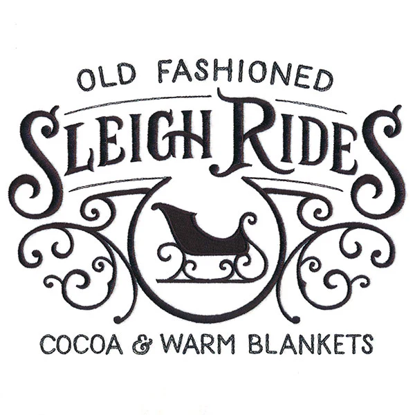 Sleigh Rides Market Sign - Image 4