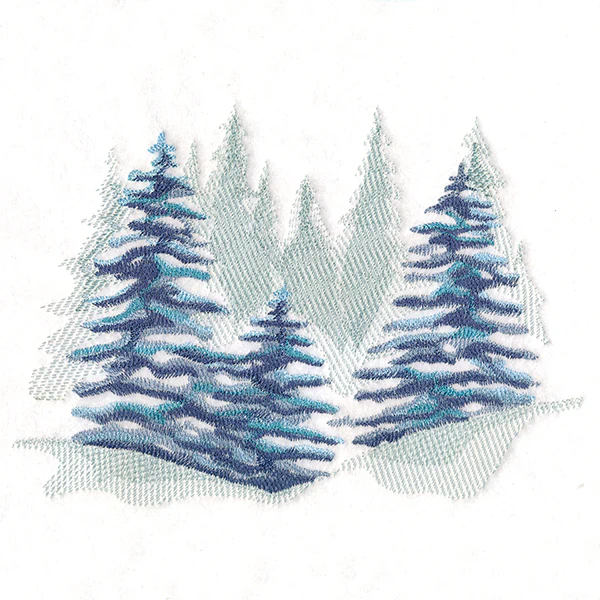 Snow-Covered Forest Feature - Image 7