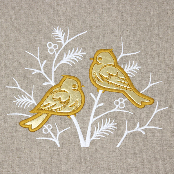Snowbirds at Sunset (Applique) - Image 2