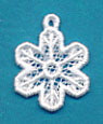 Snowflake Charm (Lace) - Image 2