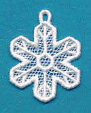 Snowflake Charm (Lace) - Image 3
