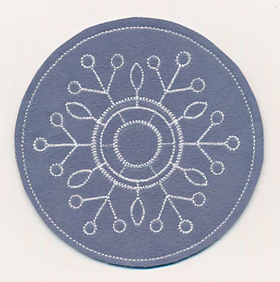 Snowflake Fancy Coaster 6 (In-the-Hoop) - Image 3