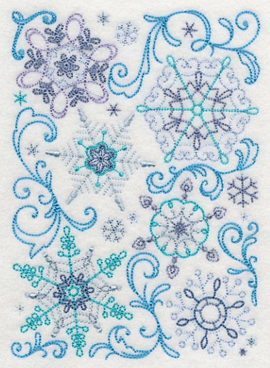 Snowflake Fancy Medley (Vintage) - Image 3