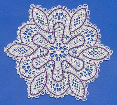 Snowflake Jubilee (Battenburg Lace) - Image 2