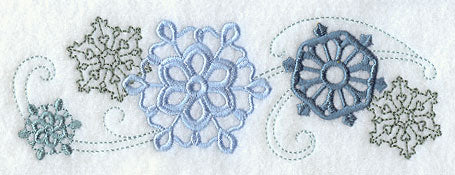 Snowflake Melody Border - Image 2