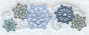 Snowflake Melody Border - Image 3