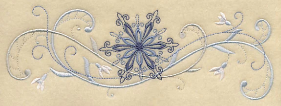 Snowflake Potpourri Border - Image 3