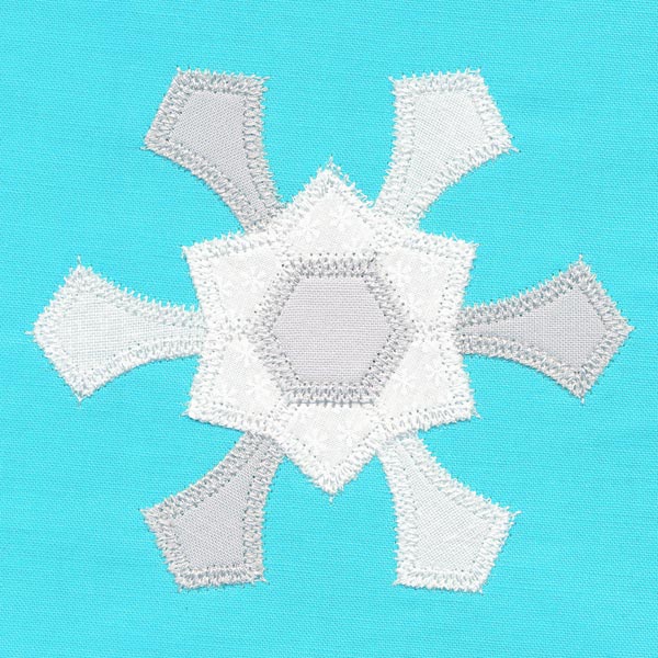 Snowflake Quilt Block (In-the-Hoop) - Image 4