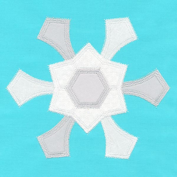 Snowflake Quilt Block (In-the-Hoop) - Image 6