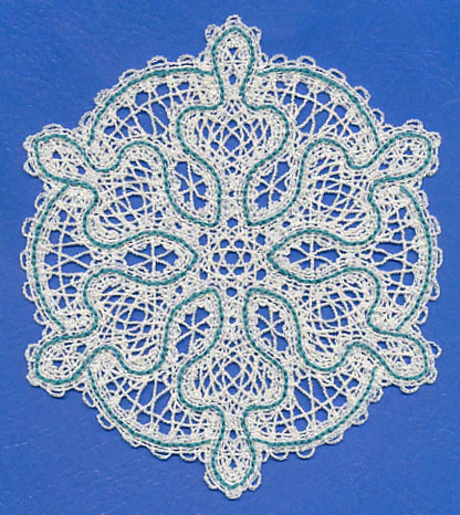 Snowflake Serenity (Battenburg Lace) - Image 4