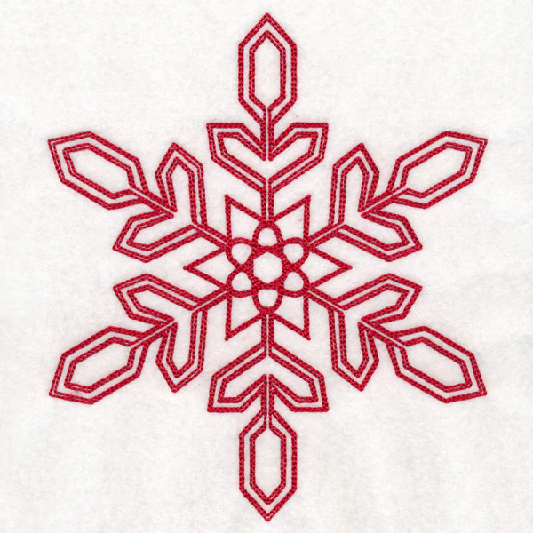 Snowflake Splendor - Serene Snowflake (Vintage)