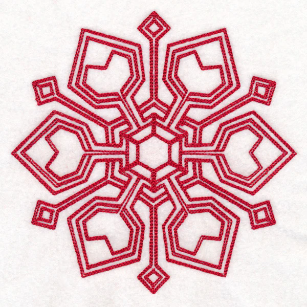 Snowflake Splendor - Sumptuous Snowflake (Vintage) - Image 2