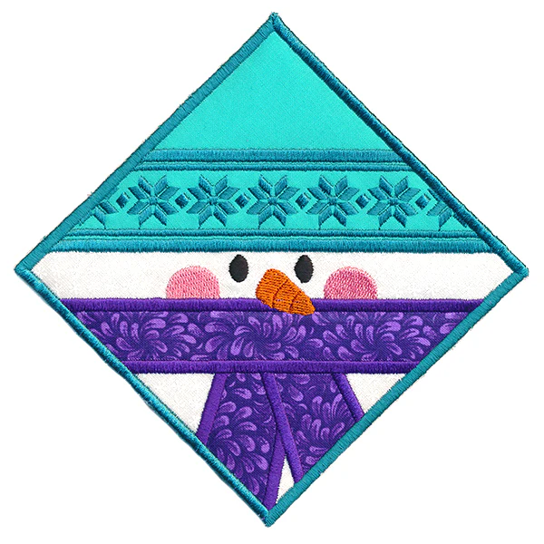 Snowman Trivet Ornament (In-the-Hoop) - Image 9