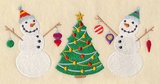 Snowmen Trim the Christmas Tree - Image 4